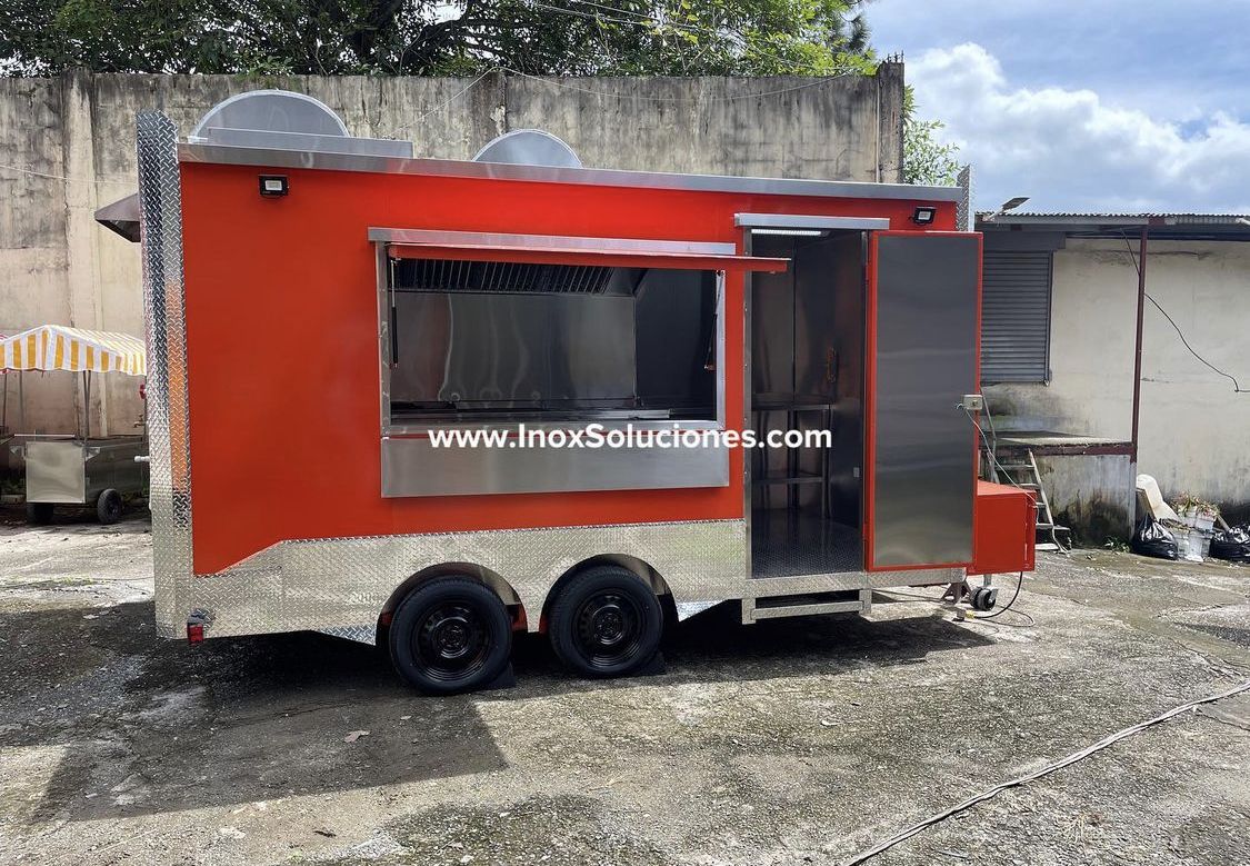 Remolque tipo food truck 15 x 8 pies = 4.50 x 2.40 mts. - Imagen 2