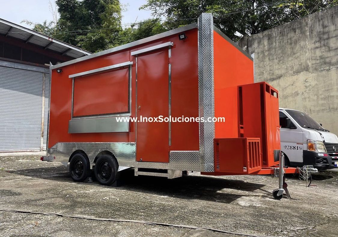 Remolque tipo food truck 15 x 8 pies = 4.50 x 2.40 mts. - Imagen 3