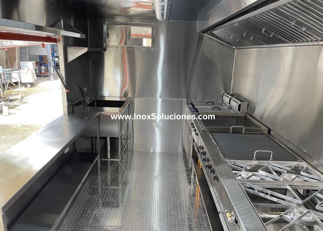 Remolque tipo food truck 15 x 8 pies = 4.50 x 2.40 mts. - Imagen 4