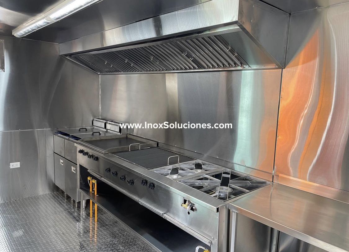 Remolque tipo food truck 15 x 8 pies = 4.50 x 2.40 mts. - Imagen 5