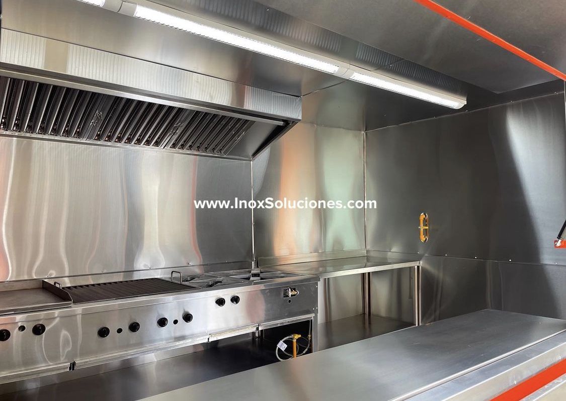 Remolque tipo food truck 15 x 8 pies = 4.50 x 2.40 mts. - Imagen 6