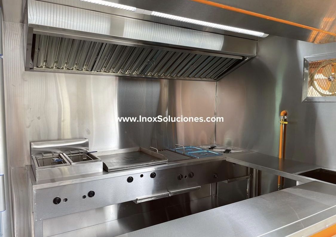 Remolque tipo food truck 10 × 6.4 pies = 3 × 1.90 mts - Imagen 4
