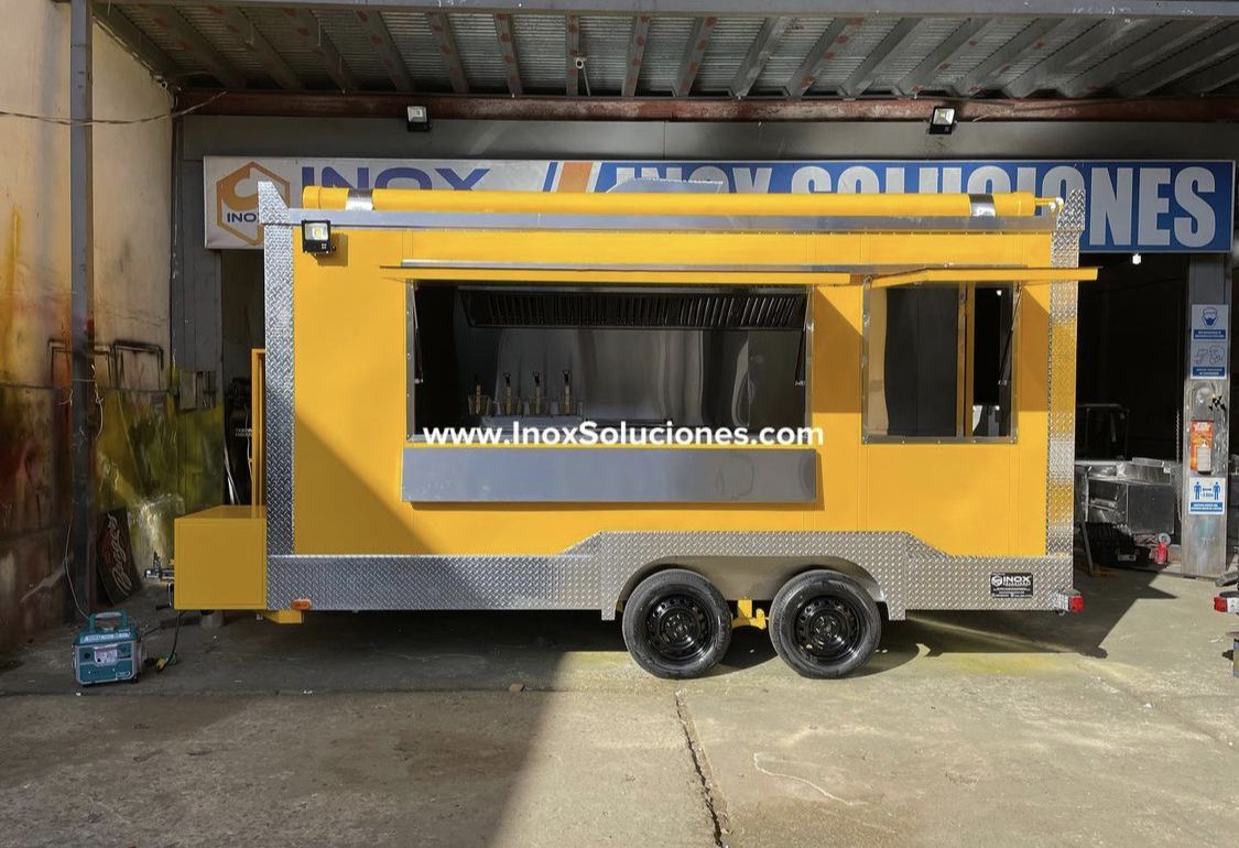 Remolque tipo food truck 15 x 8 pies = 4.50 x 2.40 mts. horno termóstato - Imagen 2