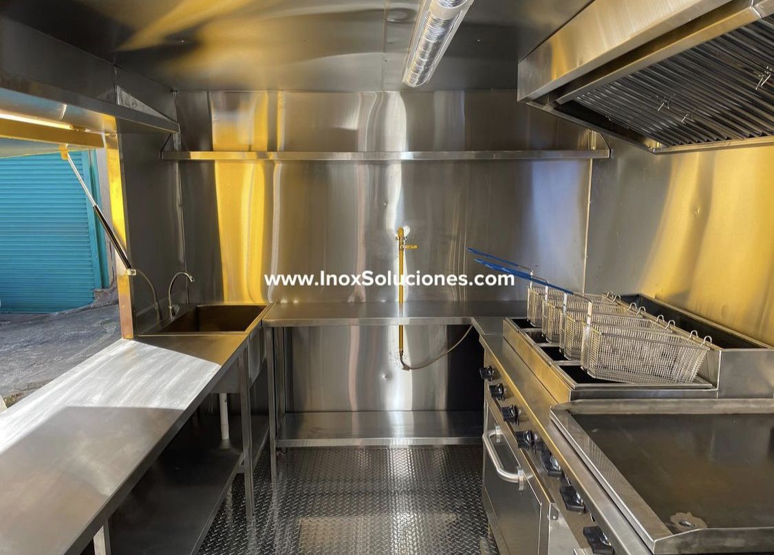 Remolque tipo food truck 15 x 8 pies = 4.50 x 2.40 mts. horno termóstato - Imagen 6