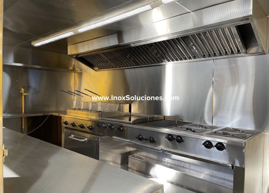 Remolque tipo food truck 15 x 8 pies = 4.50 x 2.40 mts. horno termóstato - Imagen 5