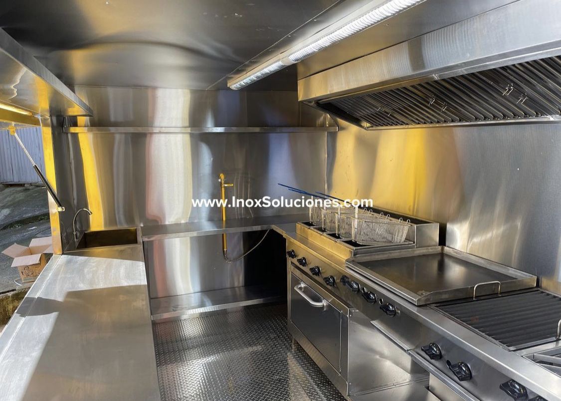 Remolque tipo food truck 15 x 8 pies = 4.50 x 2.40 mts. horno termóstato - Imagen 4