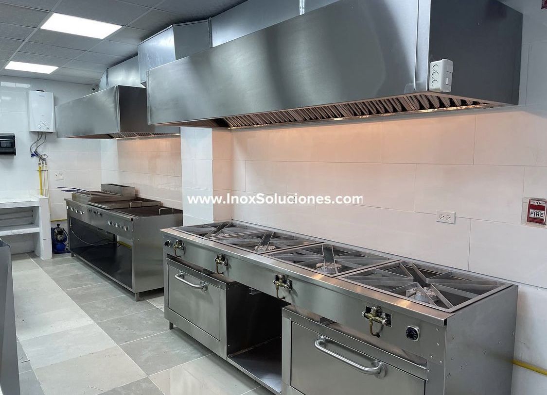 Campana extractora en acero inoxidable 304/ AISI - Imagen 3
