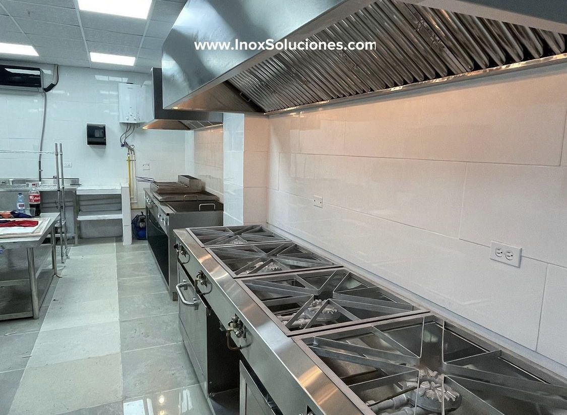 Campana extractora en acero inoxidable 304/ AISI - Imagen 5