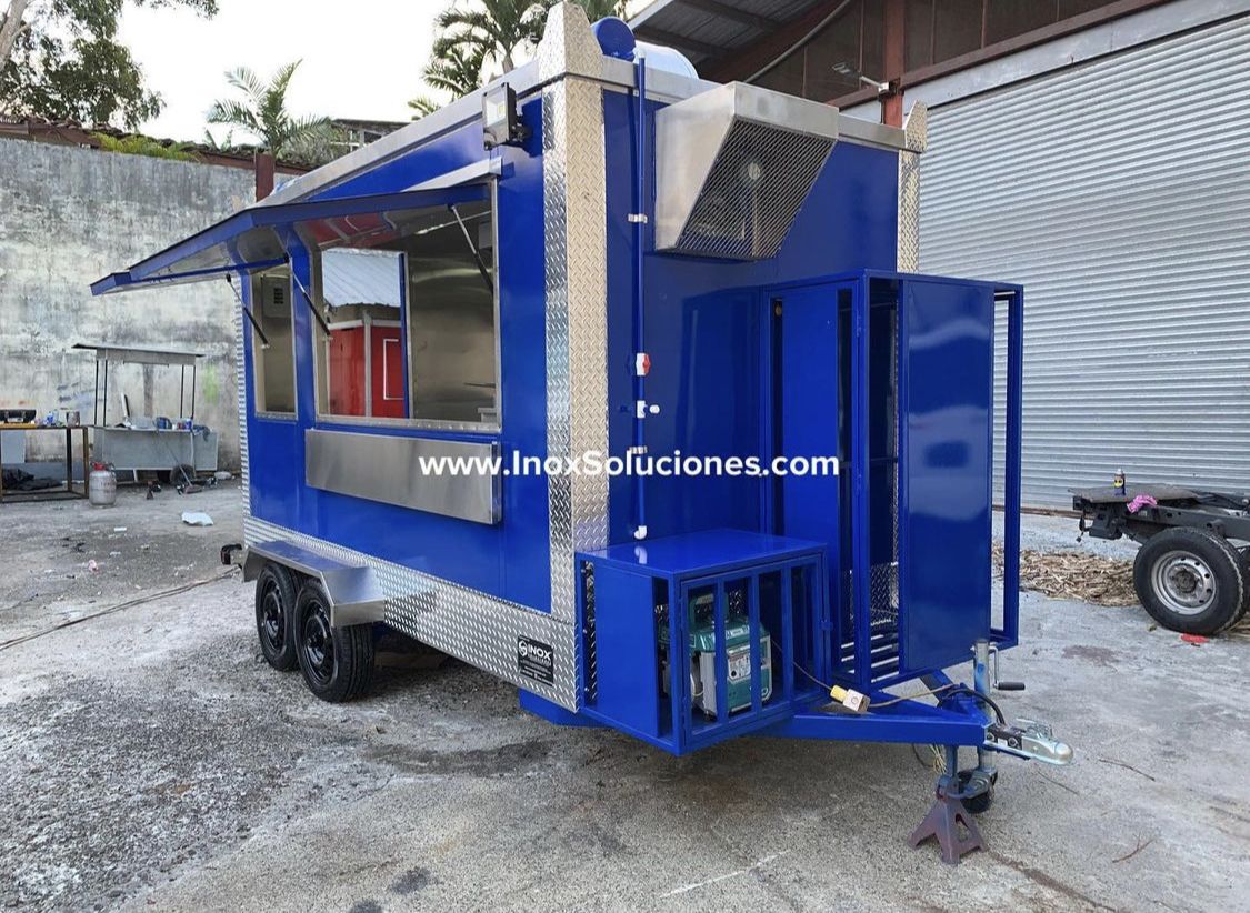 Remolque tipo food truck 12.5 x 6.4 pies = 3.75 x 1.90 mts - Imagen 2