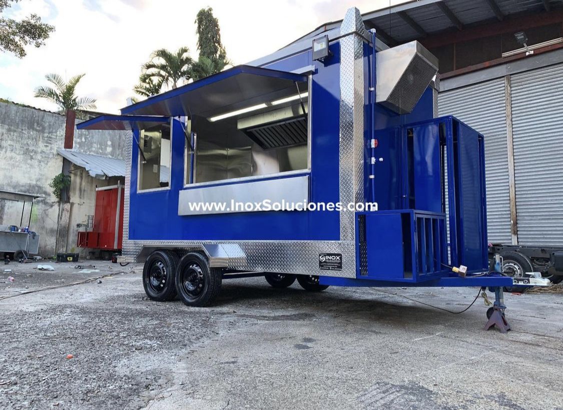 Remolque tipo food truck 12.5 x 6.4 pies = 3.75 x 1.90 mts - Imagen 3