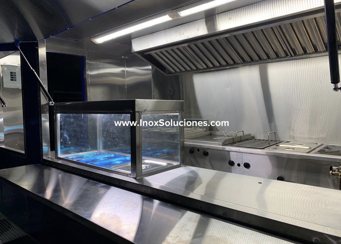Remolque tipo food truck 12.5 x 6.4 pies = 3.75 x 1.90 mts - Imagen 4
