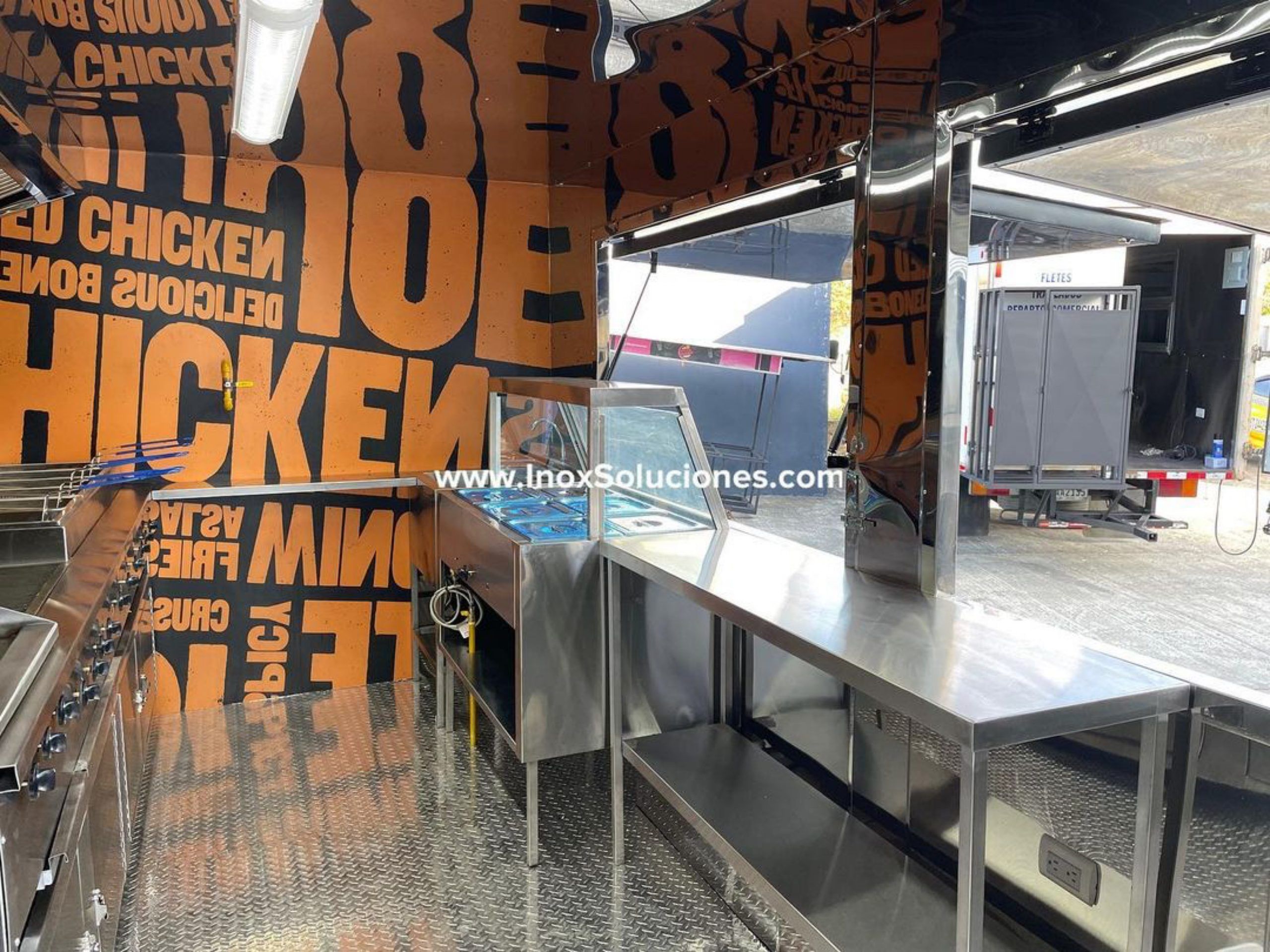Remolque tipo food truck 12.5 x 8 pies = 3.75 x 2.40 mts - Imagen 4
