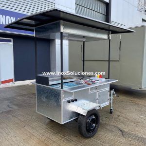 Carretilla tipo remolque para comida rápida hot dog hamburguesas