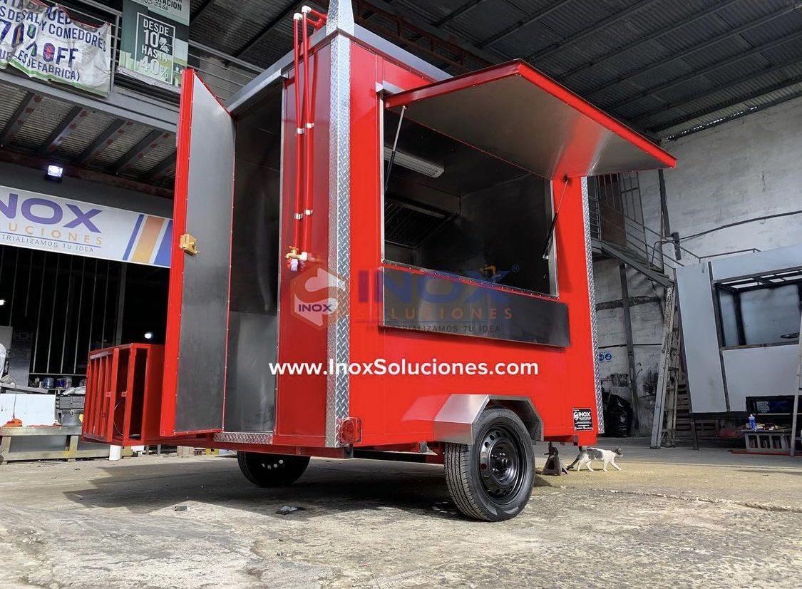Remolque tipo food truck 8 x 6.4 pies = 2.40 x 1.90 mts. - Imagen 2