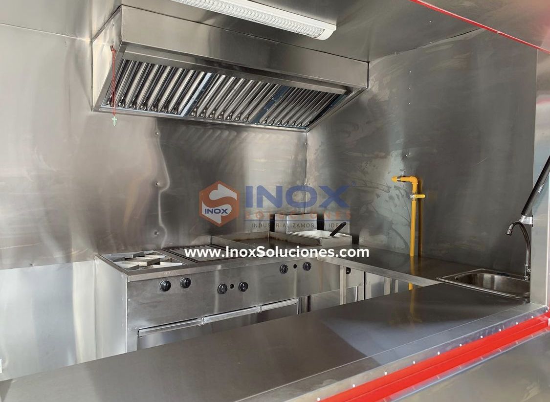 Remolque tipo food truck 8 x 6.4 pies = 2.40 x 1.90 mts. - Imagen 5