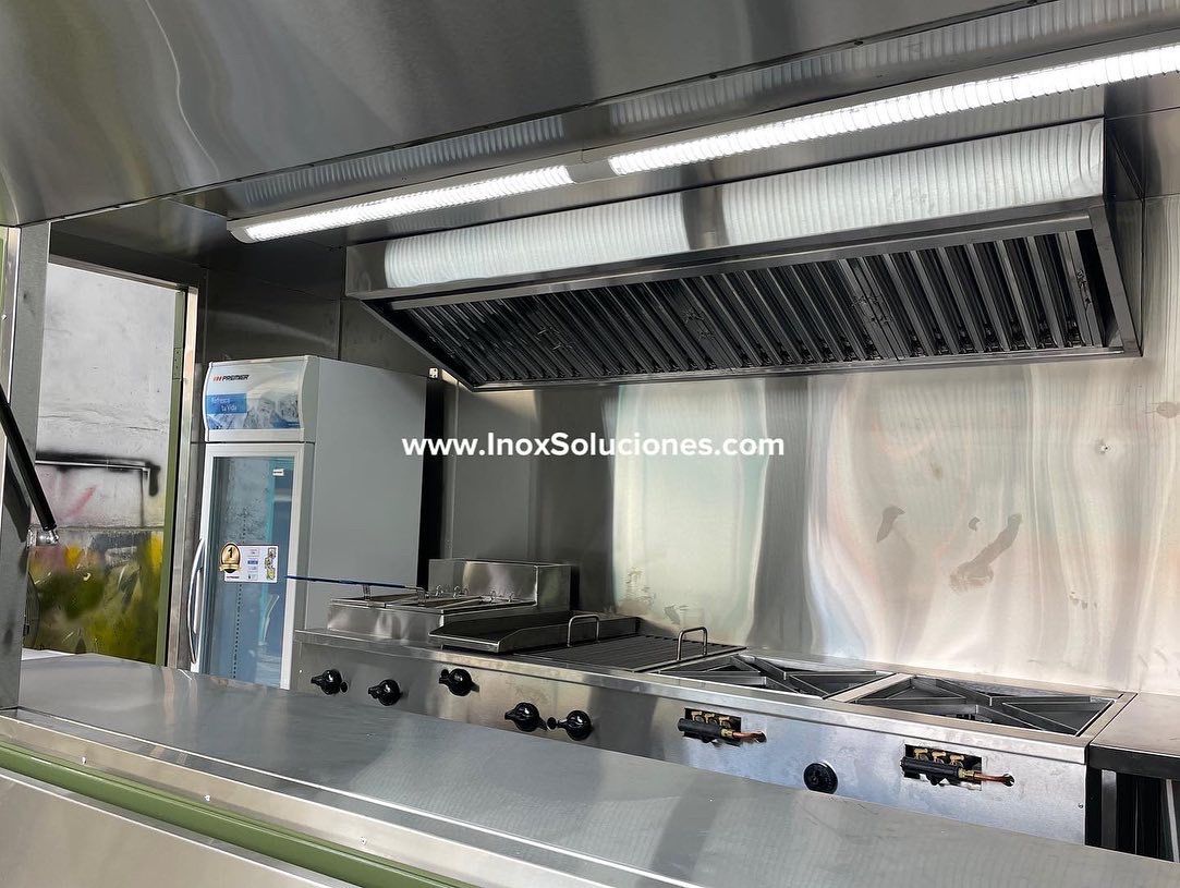 Remolque tipo food truck 12.5 x 6.4 pies = 3.75 x 1.90 mts - Imagen 3