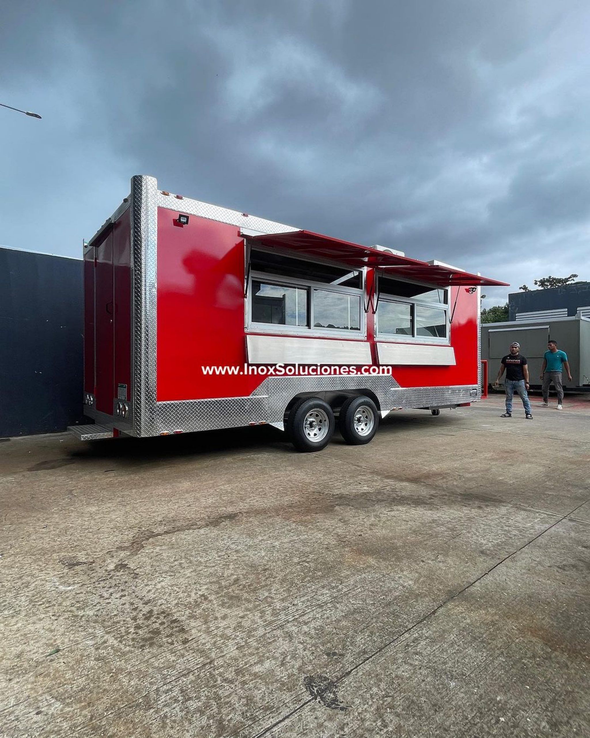 Remolque tipo food truck 20 x 8 pies = 6.10 x 2.40 mts - Imagen 2