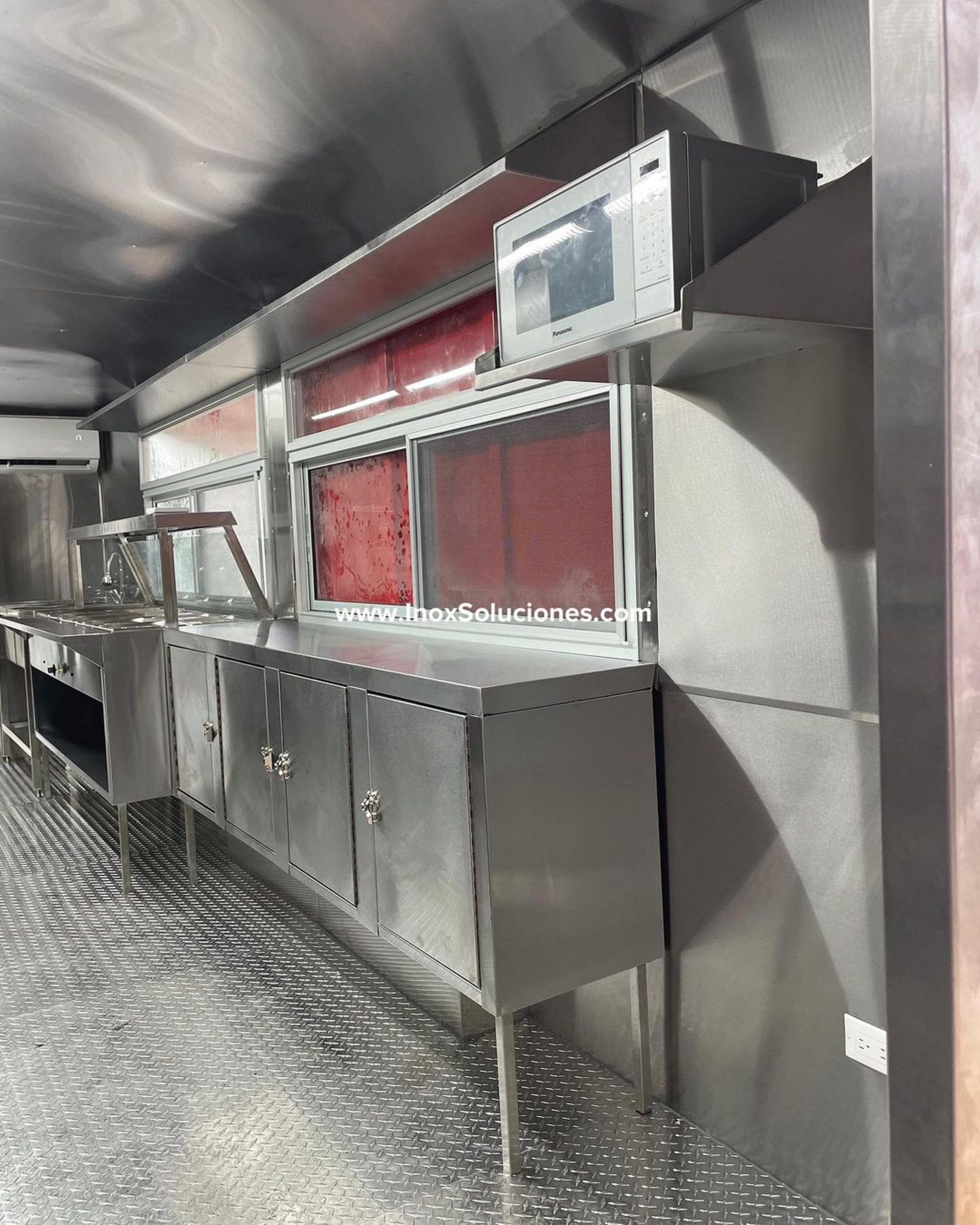 Remolque tipo food truck 20 x 8 pies = 6.10 x 2.40 mts - Imagen 7